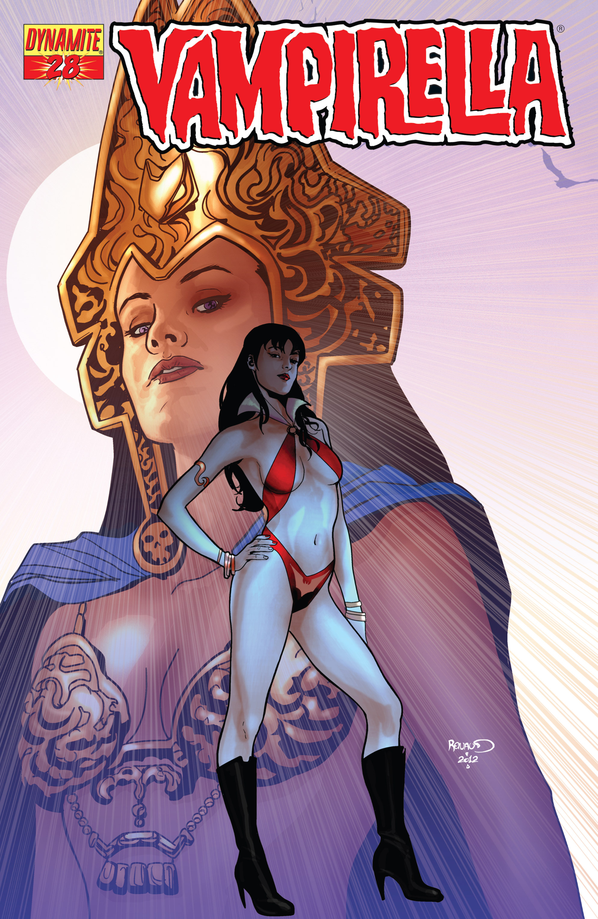 Read online Vampirella (2010) comic -  Issue #28 - 1