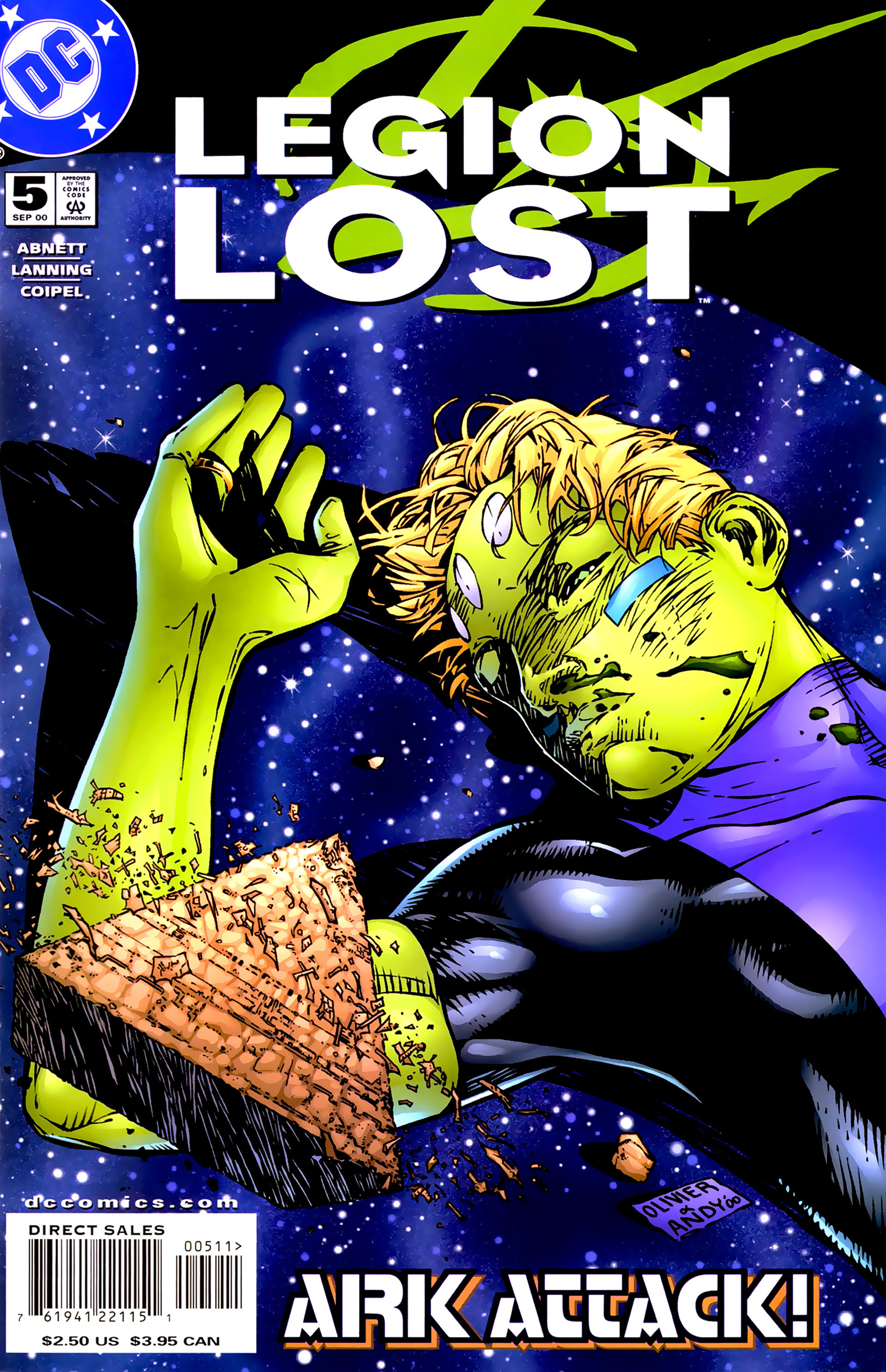 Read online Legion Lost (2000) comic -  Issue #5 - 1