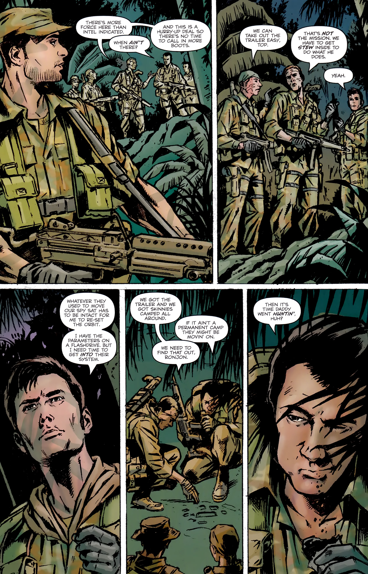 Read online G.I. Joe Movie Prequel comic -  Issue #1 - 12