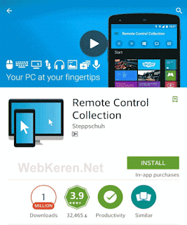 Aplikasi Remote Control Collection mengendalikan Komputer PC dari jarak jauh dengan Android Terbaik 