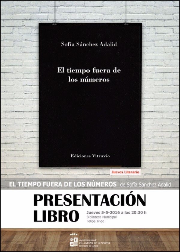 Presentación libro: El tiempo fuera de los números