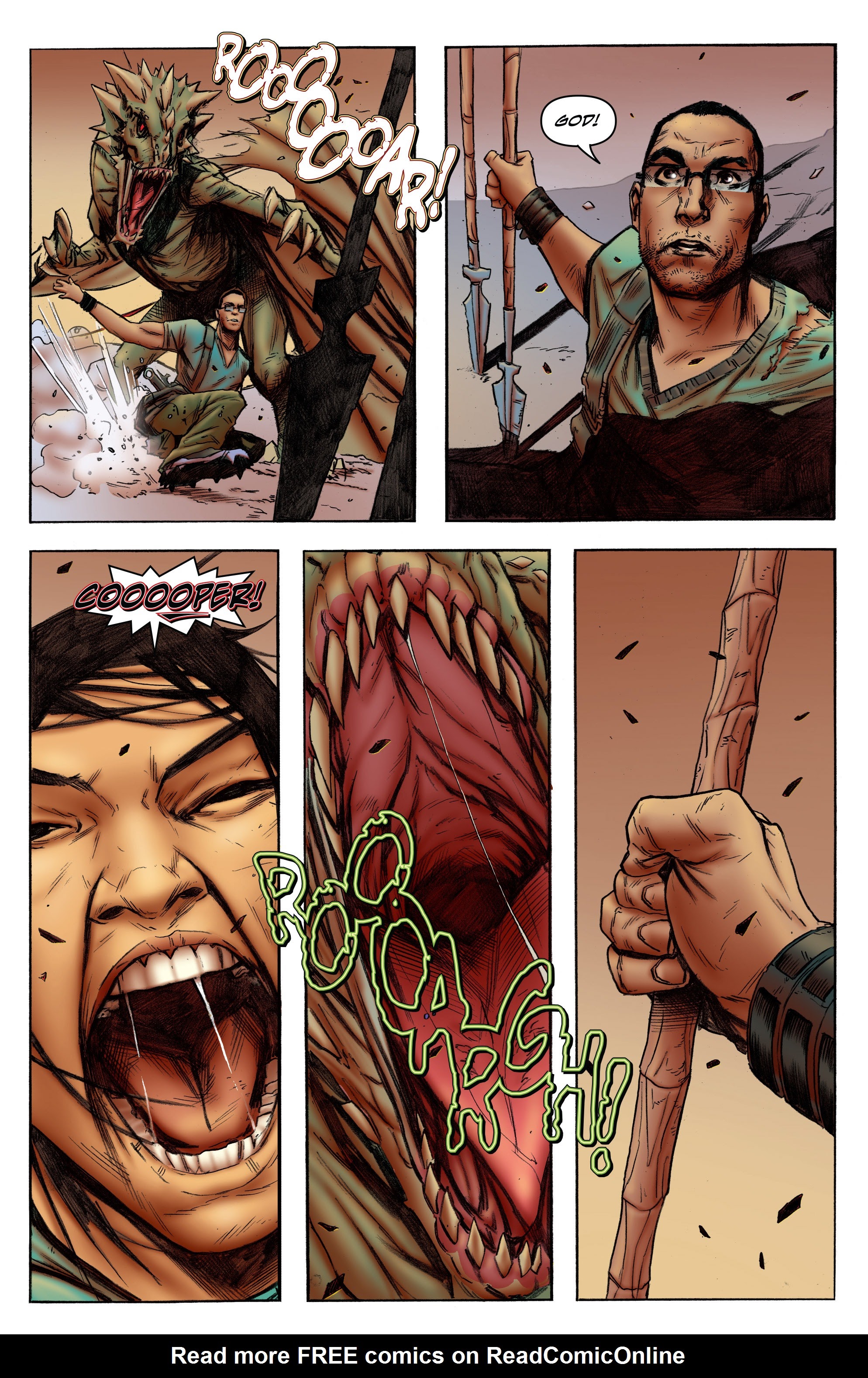 Read online A Town Called Dragon comic -  Issue #5 - 37