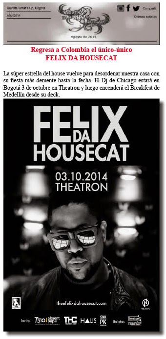 Felix-Da-House-Cat-cabeza-octubre-fiesta-Bogotá