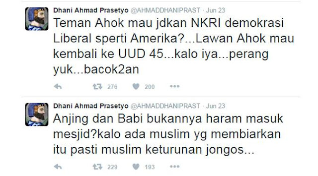 10 Kicauan Menyebalkan Ahmad Dhani yang Membuat Masyarakat Indonesia Geram 10 Kicauan Menyebalkan Ahmad Dhani yang Membuat Masyarakat Indonesia Geram