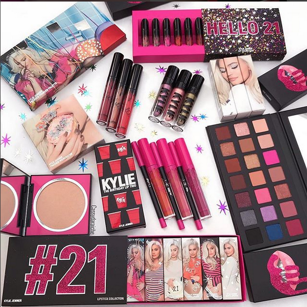 21 COLLECTION FROM KYLIE COSMETICS | JasminMakeup1