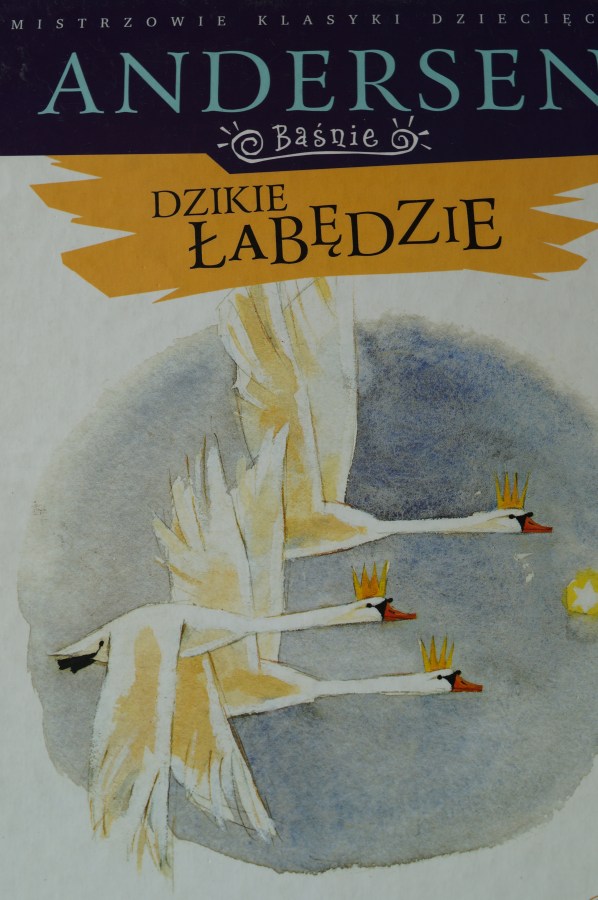 5kropek: H. Ch. Andersen "Dzikie łabędzie" (różne wydania)