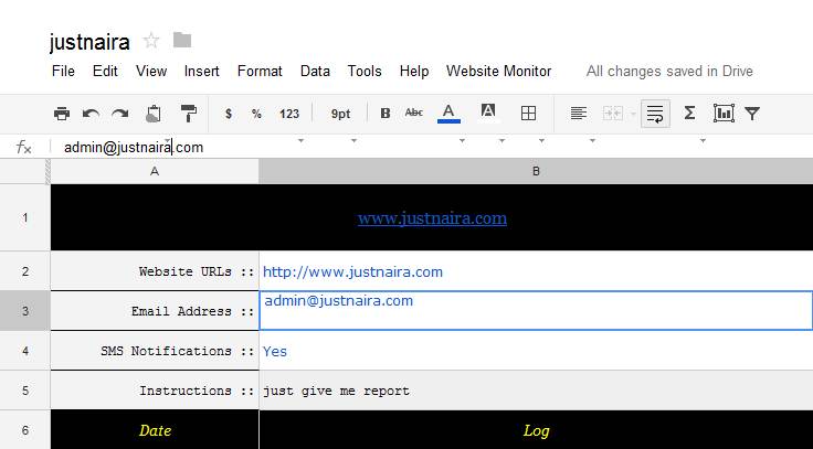 Website-Monitoring-Script Website-Monitoring-Script