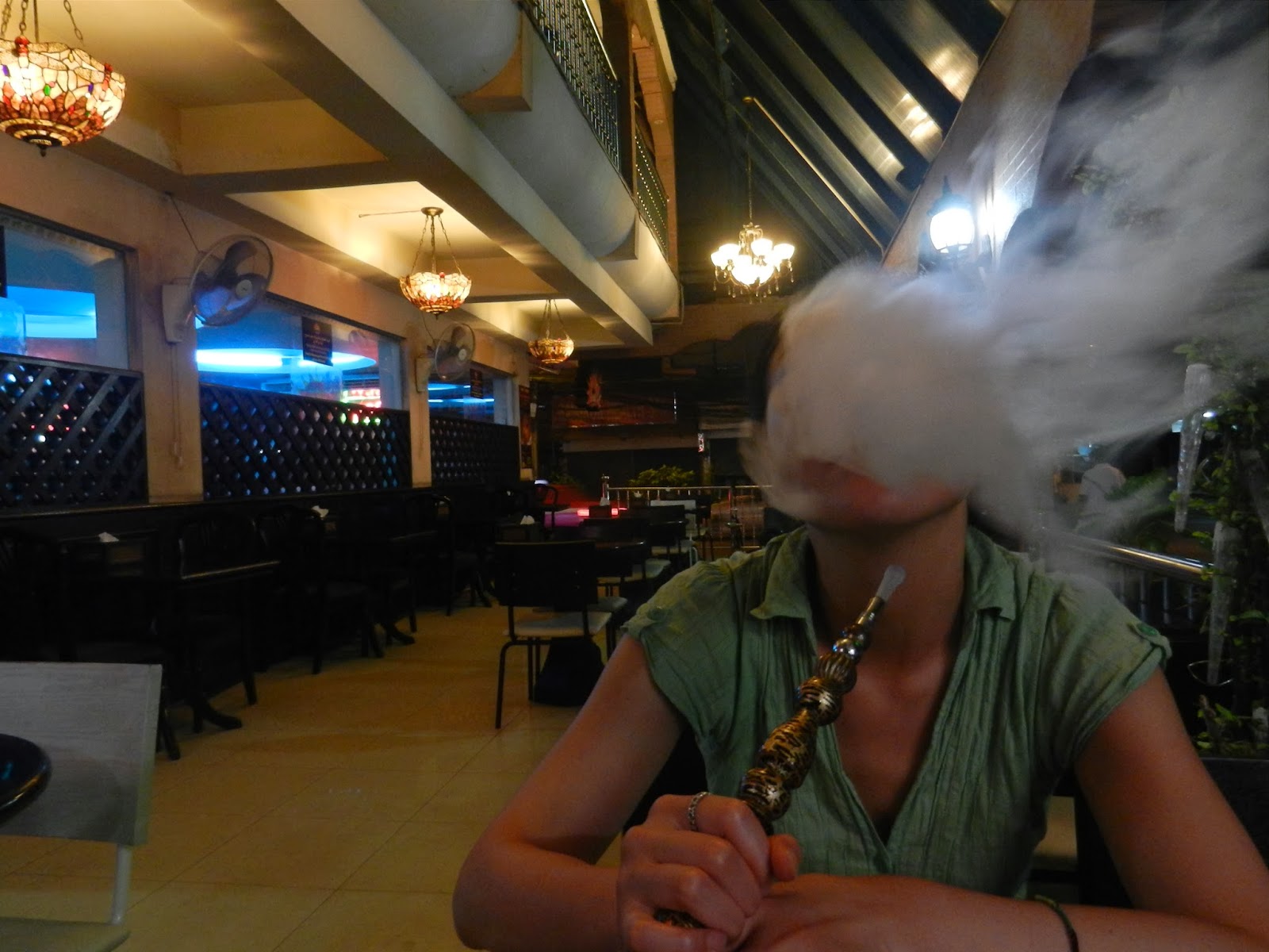 Once around the big blue marble Final Shisha in Bangkok