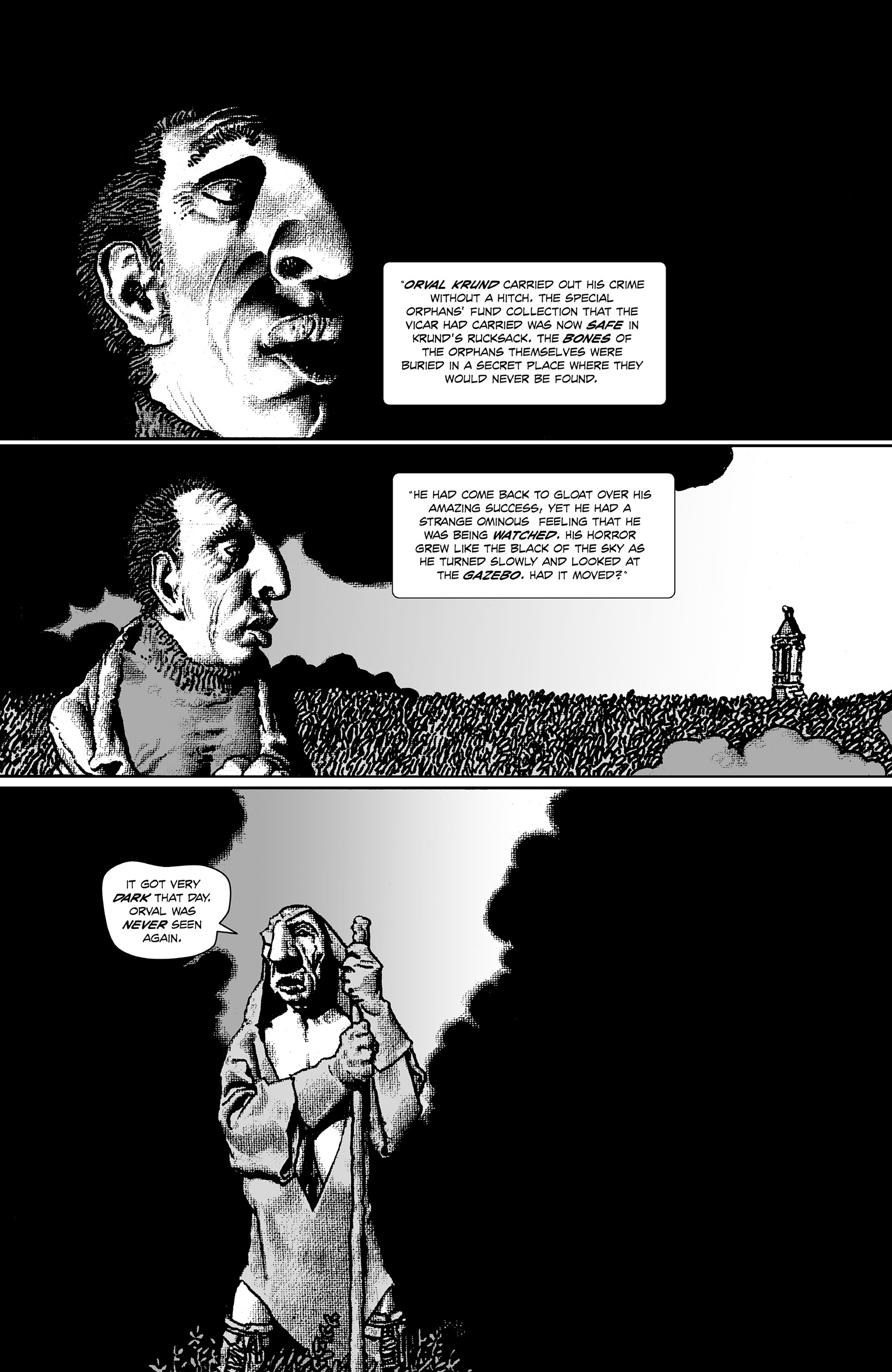 Read online Shadows on the Grave comic -  Issue #4 - 2