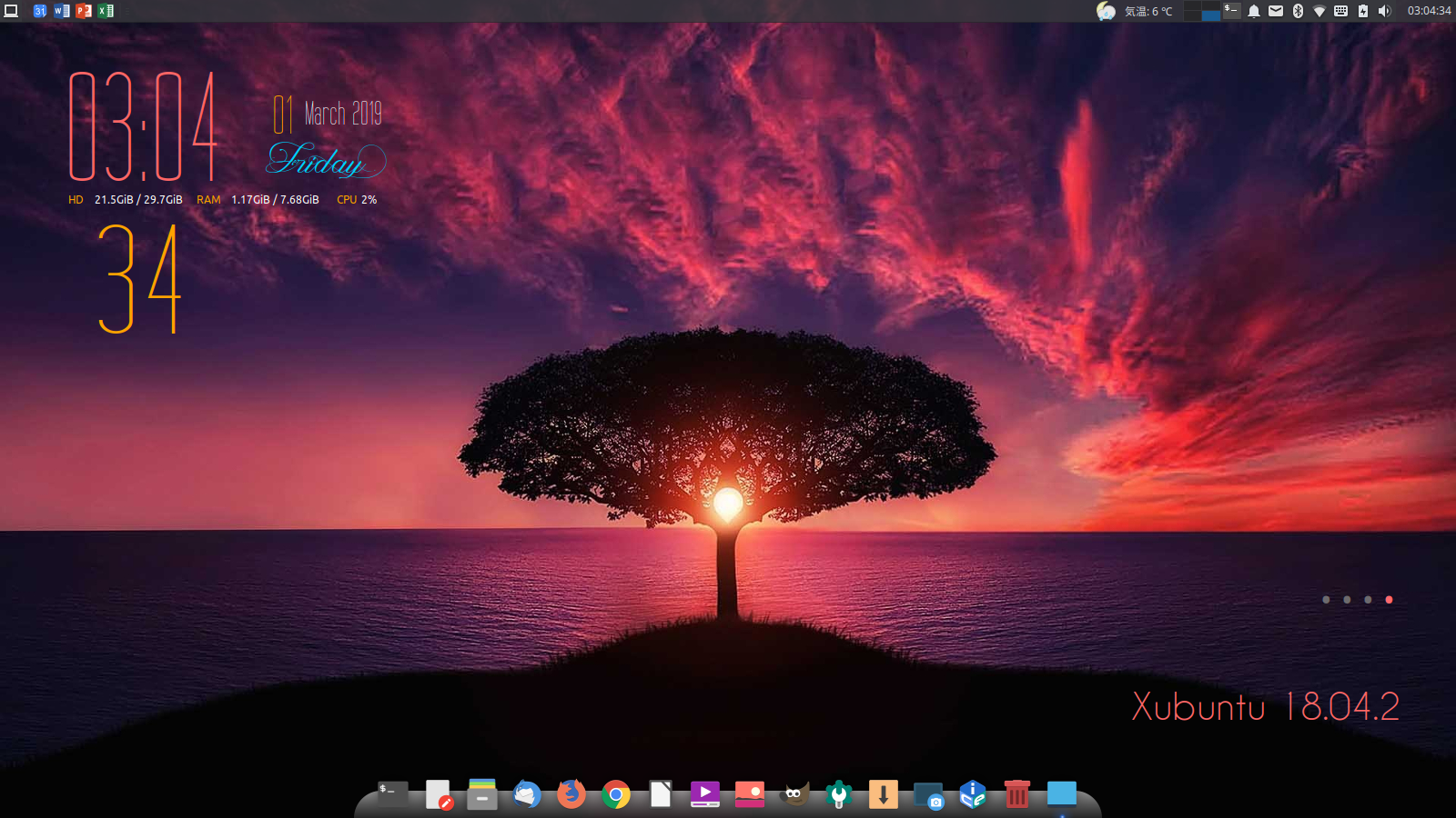Xubuntu 18 04 2 Ubuntu 18 04 2ポイントリリースフレーバー その5 最もバランスの取れたxfce4デスクトップ環境の基本設定を押さえる