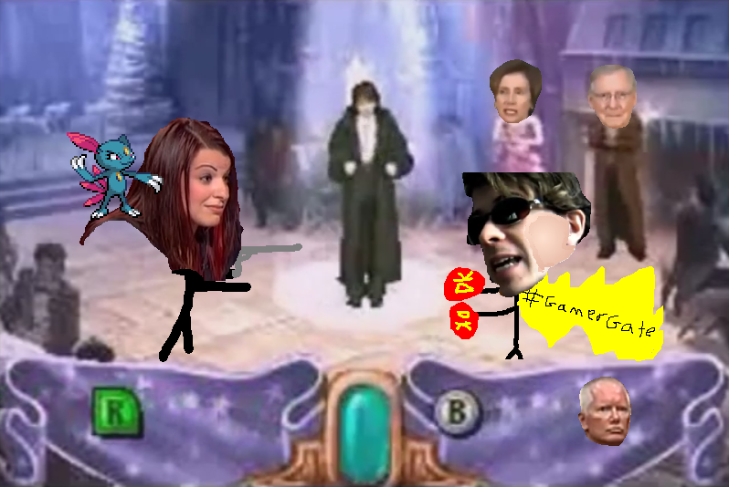 Defend Anita Sarkeesian United States Defend Anita Sarkeesian Sneasel Pokémon Harry Potter Goblet of Fire Nancy Pelosi Mitch McConnell United States Congress Bendilin Ben Spurr GamerGate