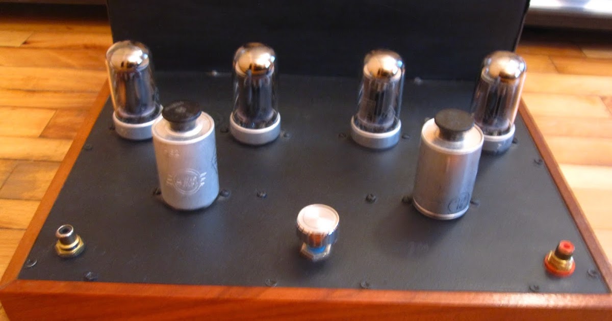 Ламповый звук от Сергея Семенкова: Ламповый усилитель 4П1Л впараллель.