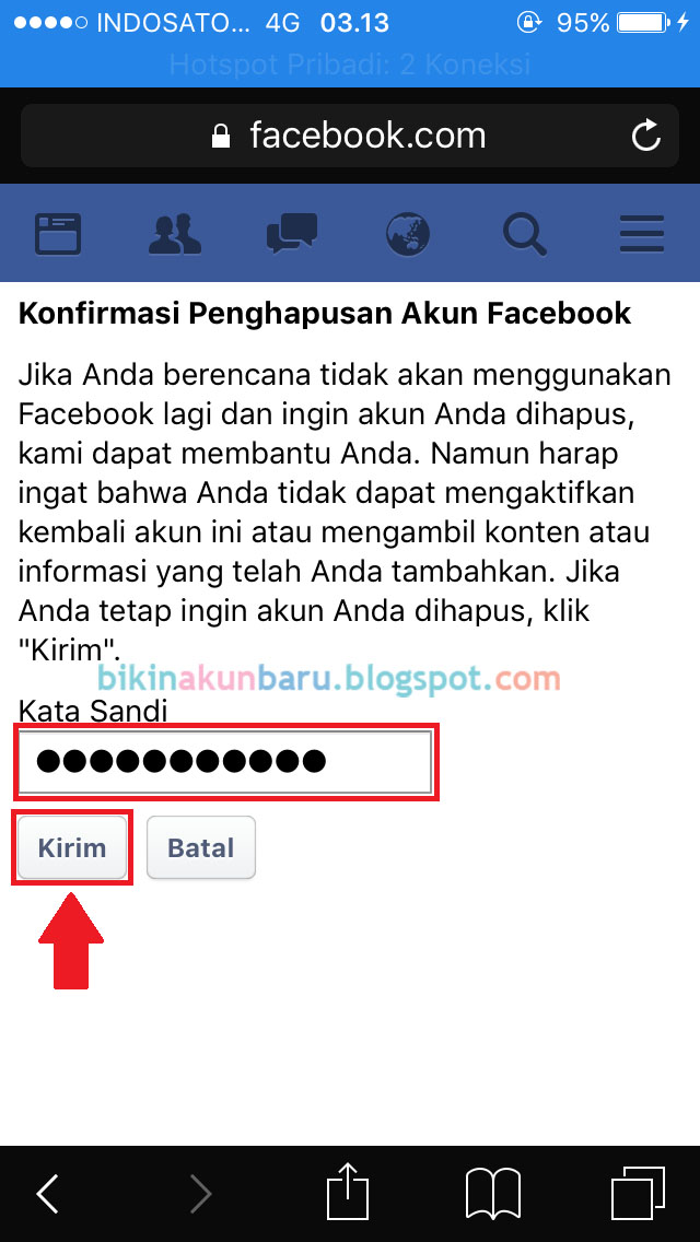 Cara Menghapus Akun FB Dengan Cepat Tutup Akun Facebook Contoh Cara