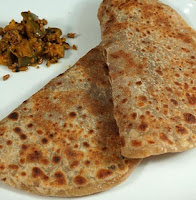 alsi,ka,meetha,paratha