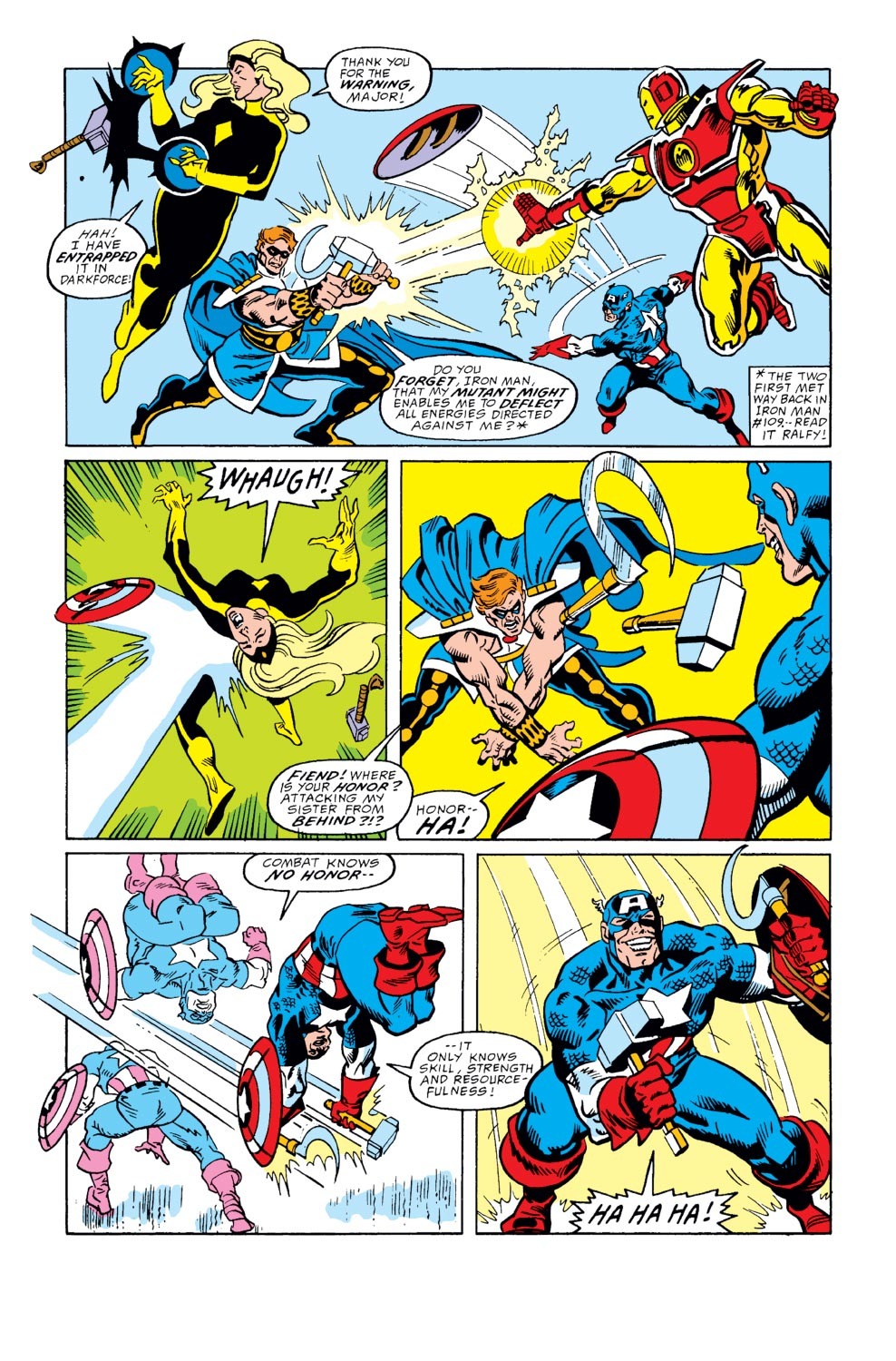 Read online Captain America (1968) comic - Issue #352 - 16