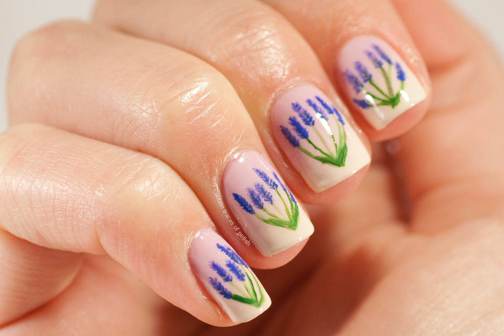 3. Lavender Floral Nail Design - wide 1