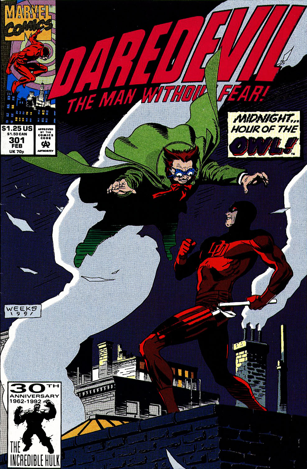 Read online Daredevil (1964) comic -  Issue #301 - 1