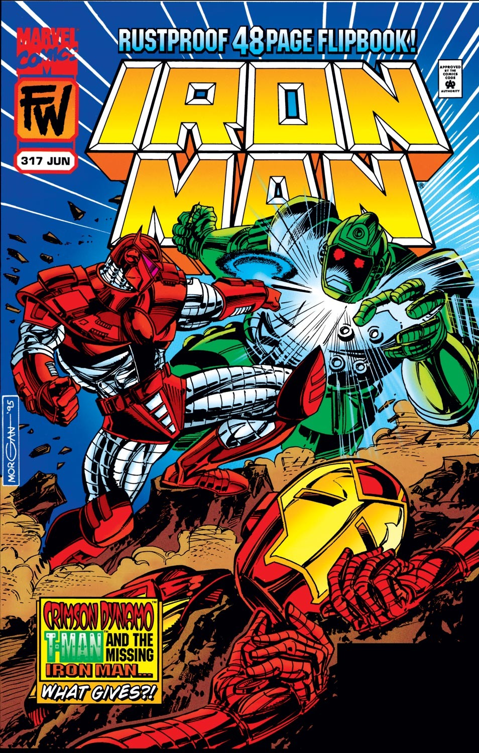 Read online Iron Man (1968) comic -  Issue #317 - 1