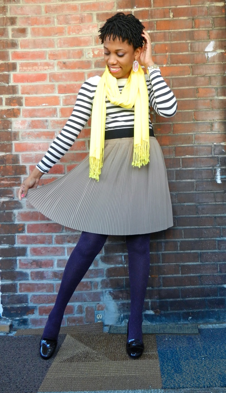 Casual Friday: Pleats and Stripes - Economy of Style