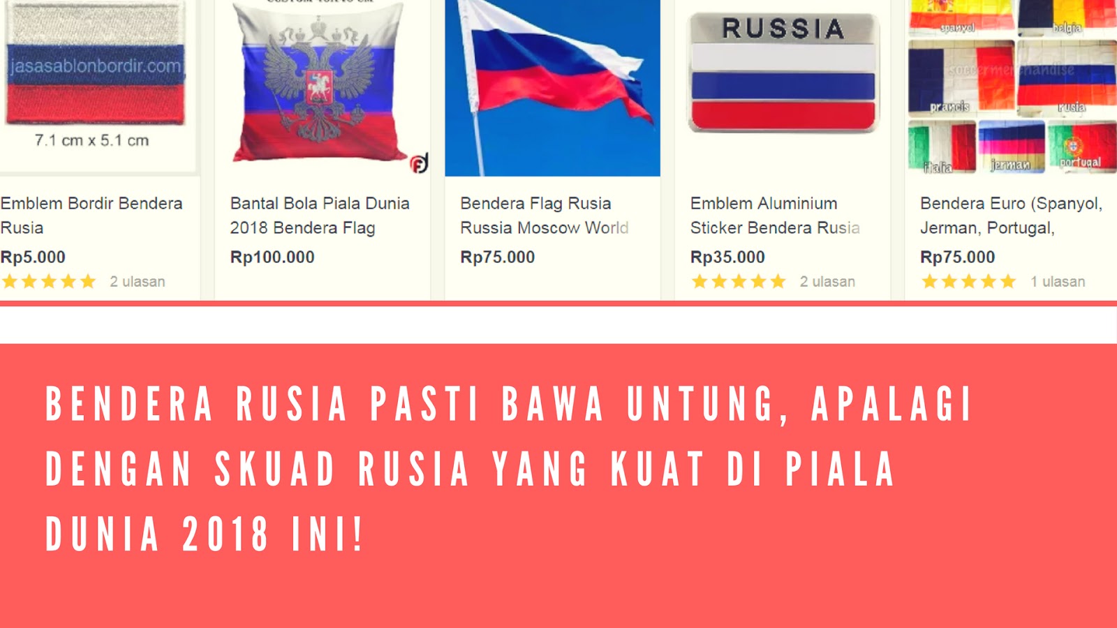 Nyi Penengah Dewanti Bendera  Rusia Pasti Bawa Untung 