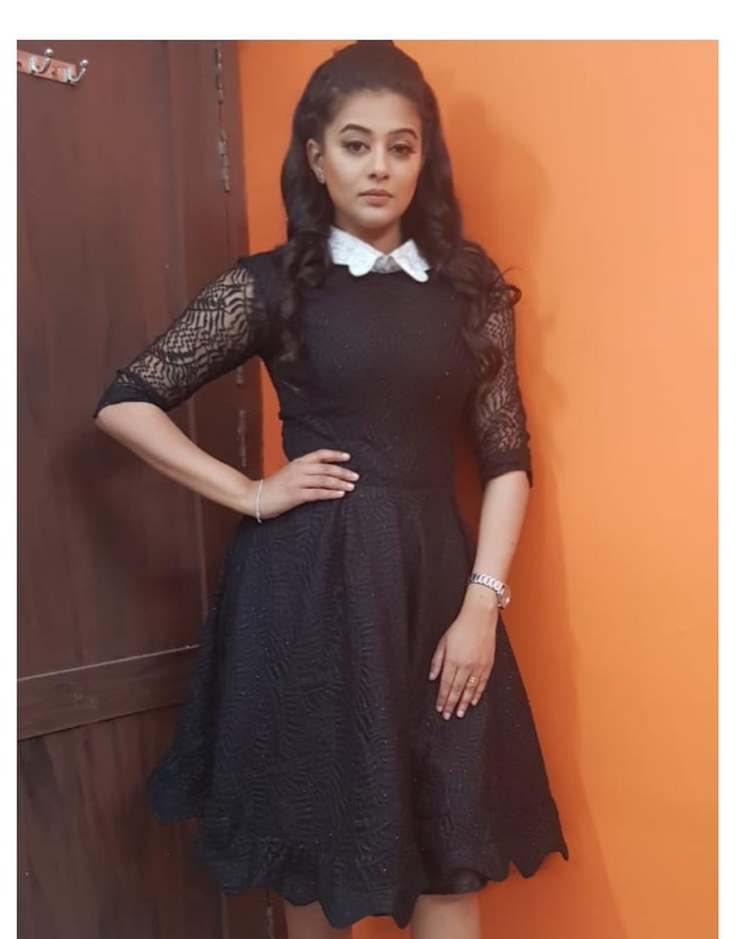 Actress Priyamani Latest Photoshoot In Black Dress