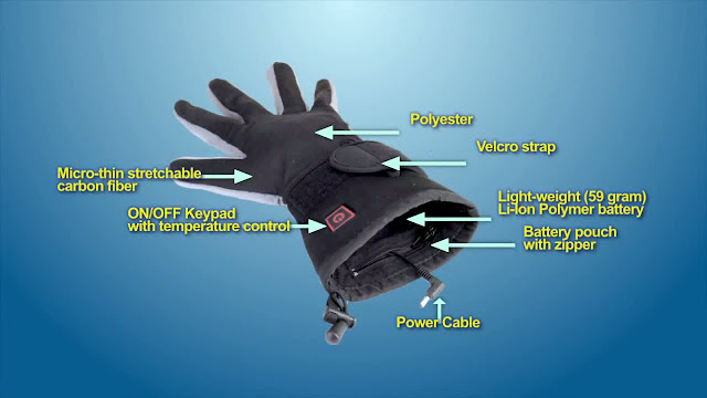 rechargeable heated gloves