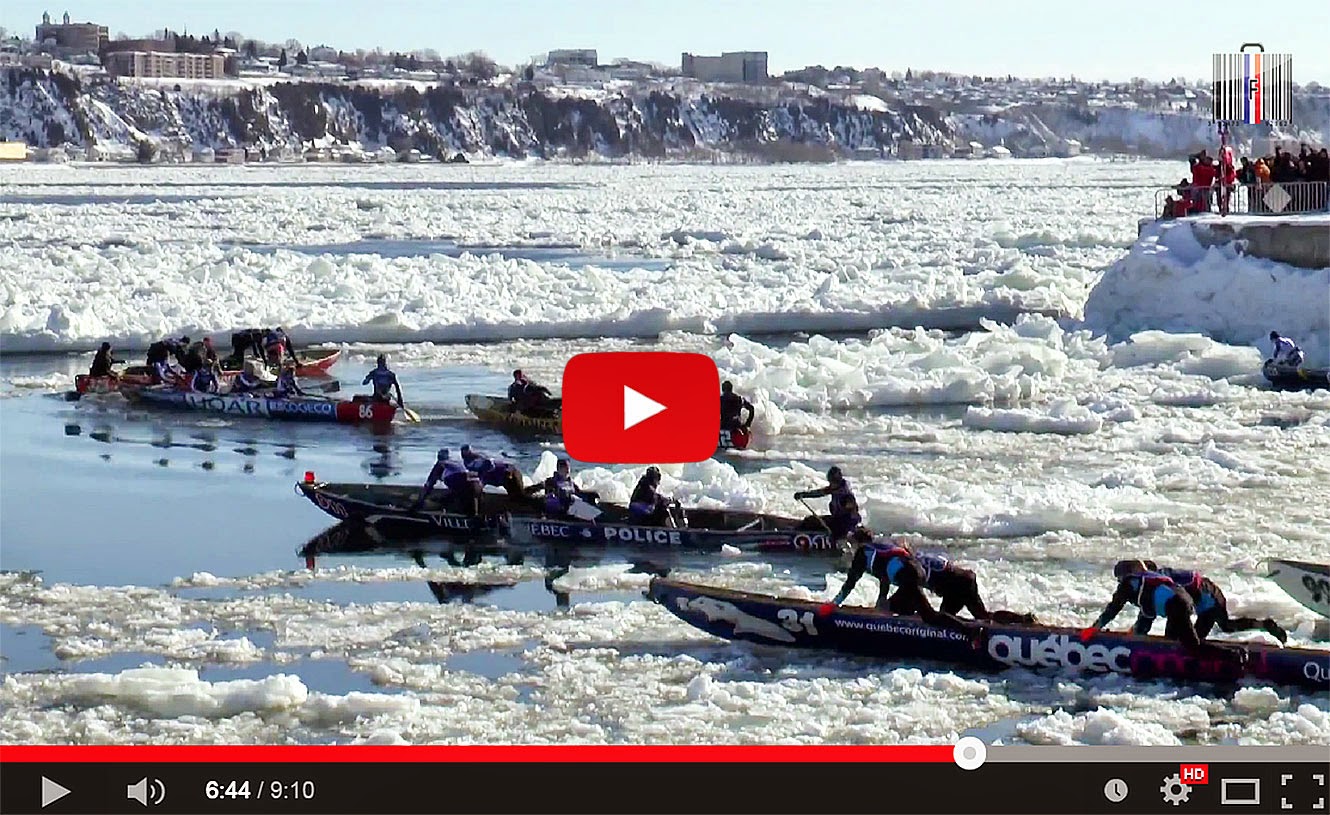 Voir l'hiver et revivre au Québec (ca).