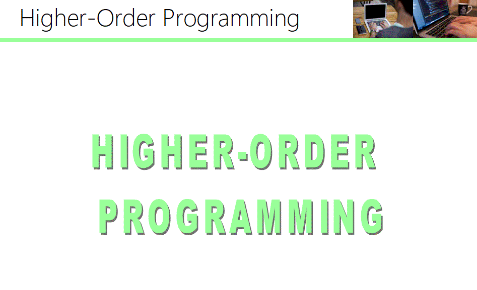Higher-Order Programming: Behind the Scenes!