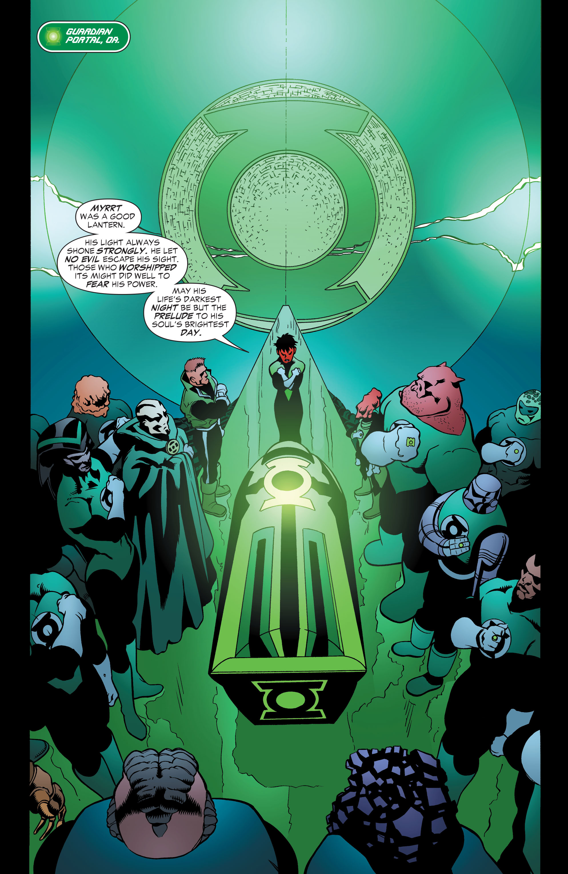 Read online Green Lantern Corps (2006) comic -  Issue #3 - 12