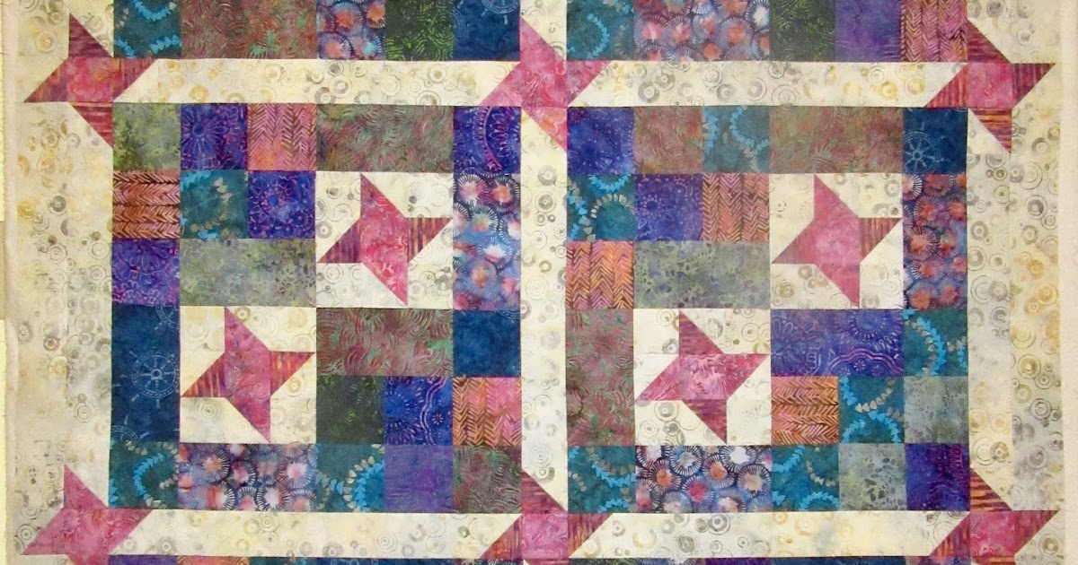 Kathy's Quilts: Scrappy Friends Quilt Top