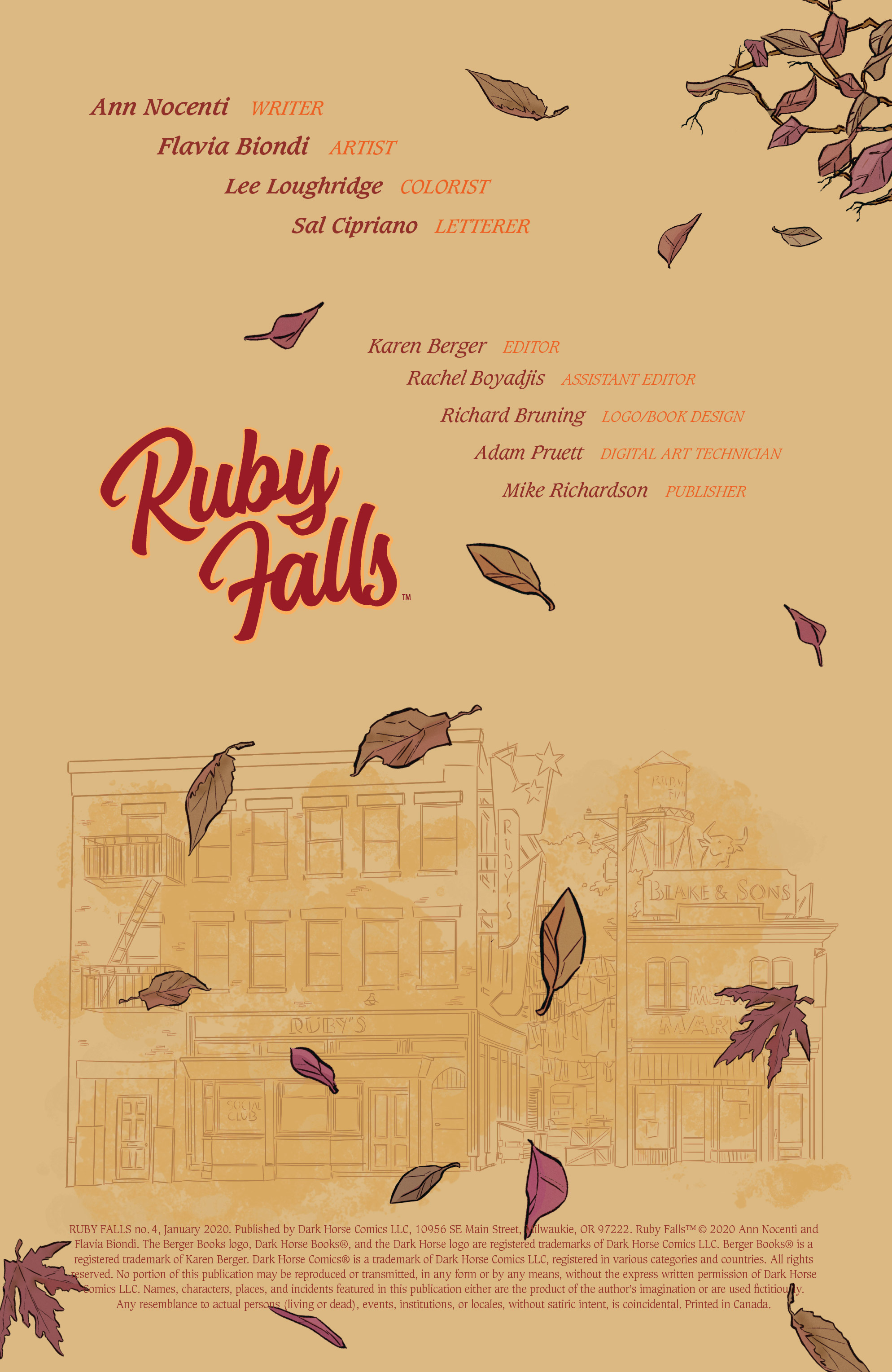 Read online Ruby Falls comic -  Issue #4 - 2