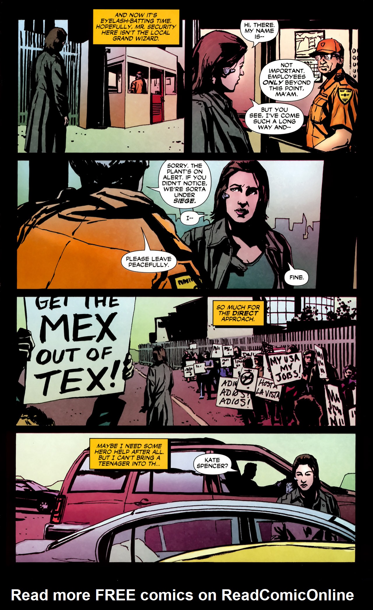 Read online Manhunter (2004) comic -  Issue #32 - 21