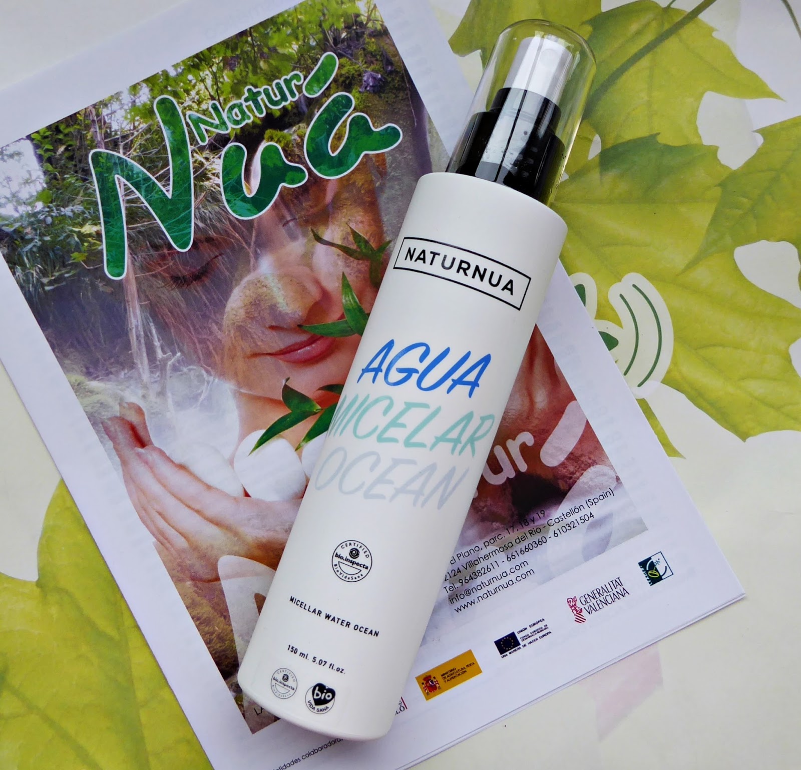 Agua micelar Ocean de Natur Nua