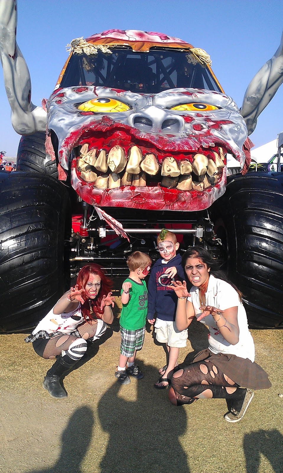 Zombie Monster Truck Megan Monster Jam 2013