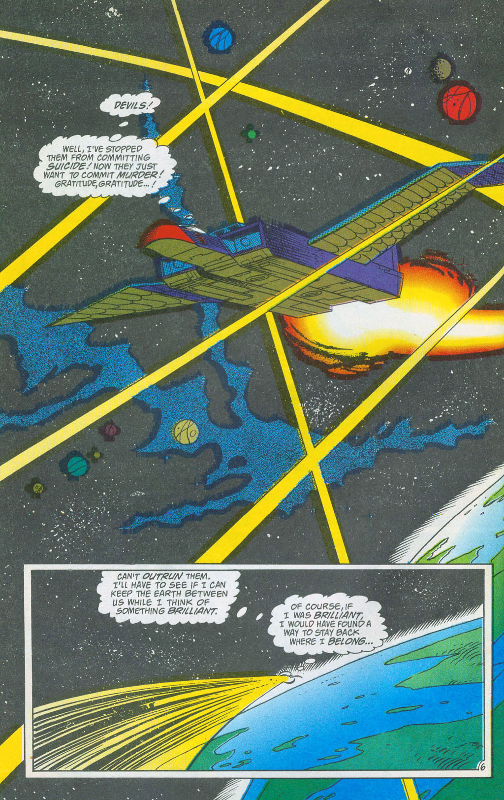 Read online Hawkworld (1990) comic -  Issue #6 - 7