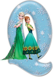 Alfabeto de Frozen Fever con Minúsculas. 