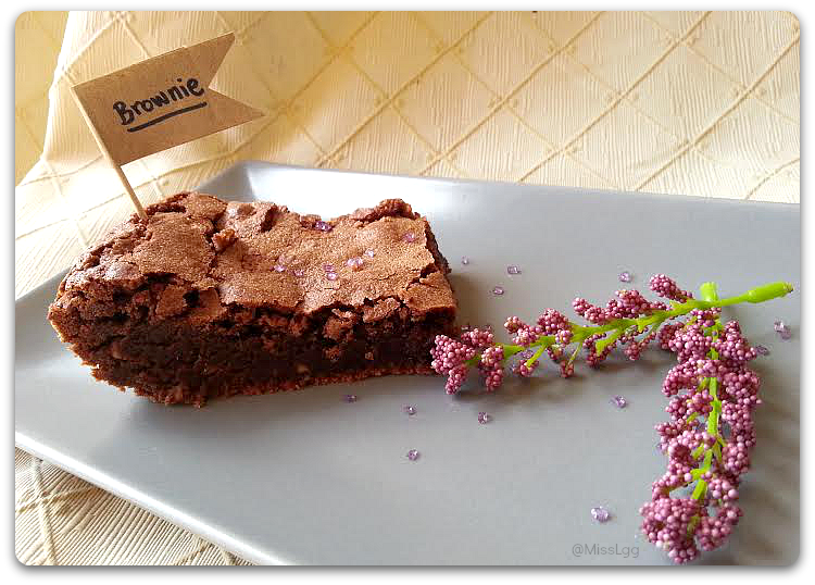 brownie de chocolate negro receta / dark chocolate brownie recipe