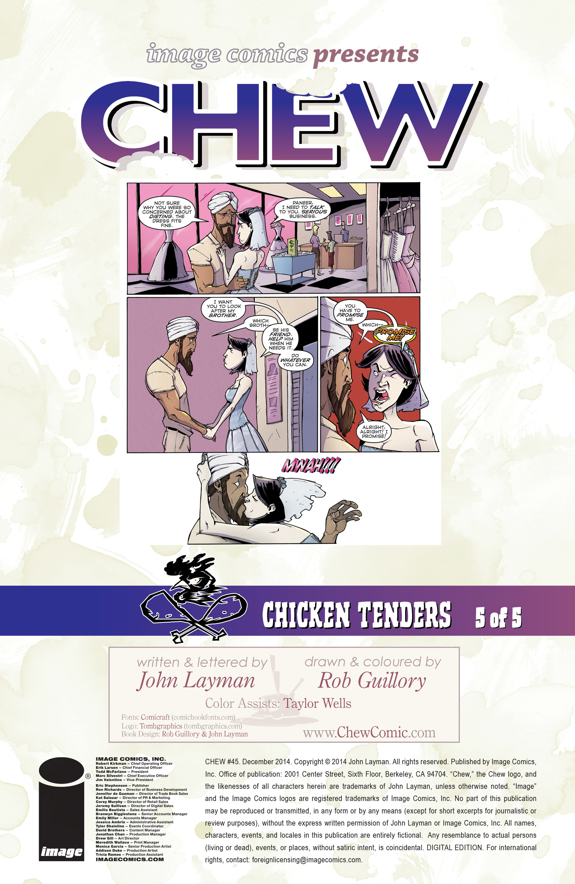 Read online Chew comic -  Issue #45 - 2