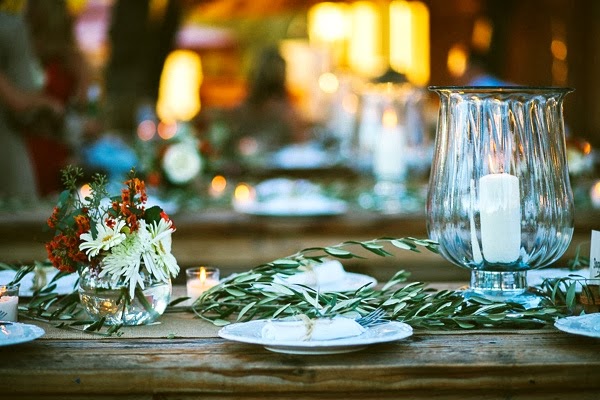 decorar mesa para boda de inspiración rústico francesa