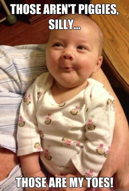 Funny babies memes, gifs, videos -- funny dad put a baby to bed sleep video, anti-gravity dad, baby tries to eat cookies pictures, more!  Adorable, cute, hilarious baby memes , via Devastate Boredom
