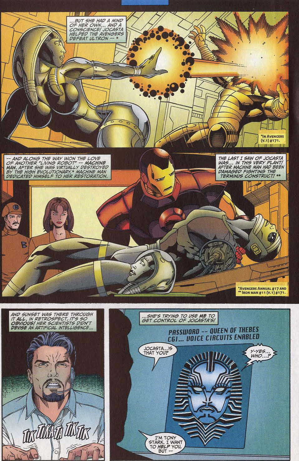 Read online Iron Man (1998) comic -  Issue #19 - 19