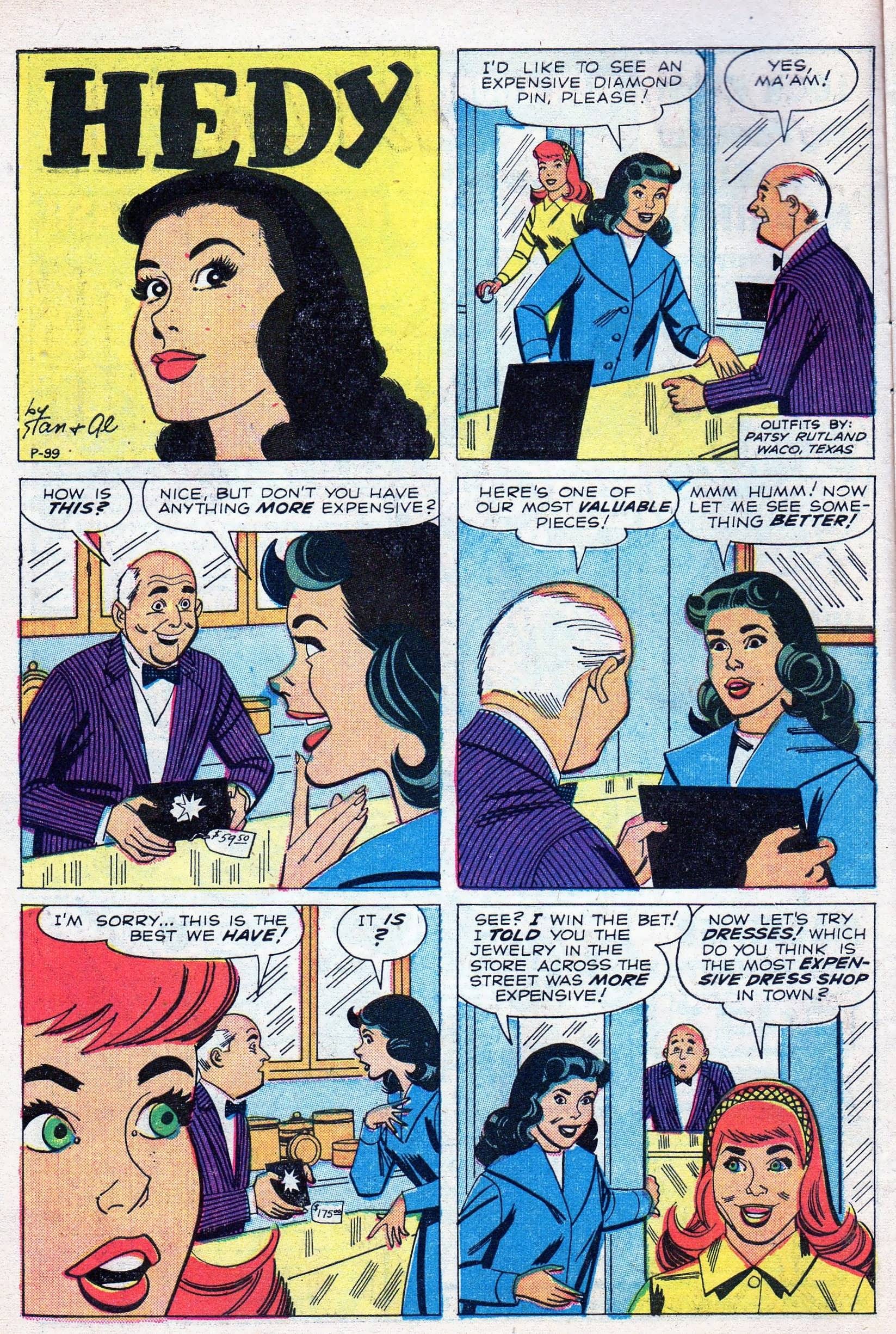 Read online Patsy and Hedy comic -  Issue #59 - 10