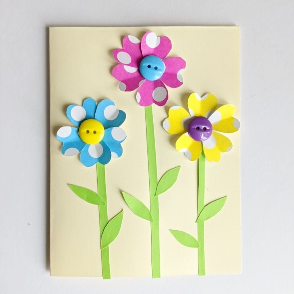 How to make easy mother's day card at home?