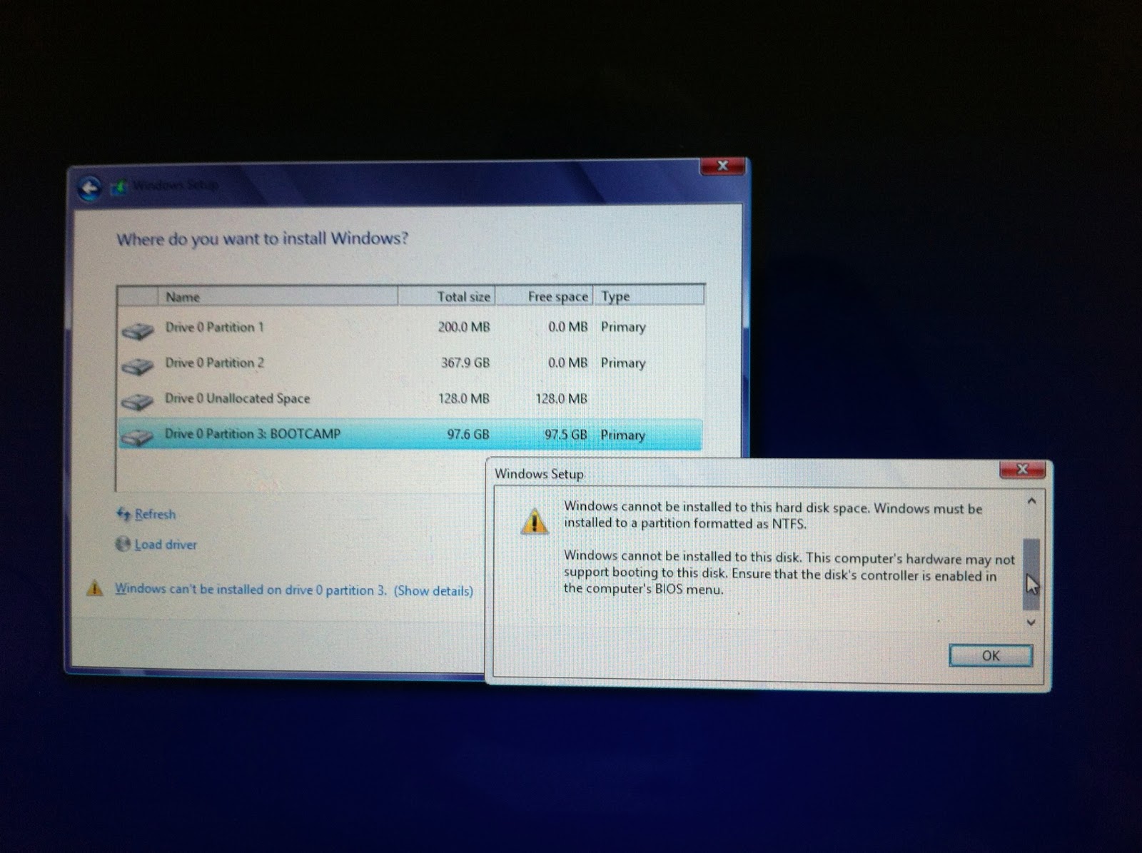 Mac How To Bootcamp Windows Partition Problem