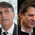 Pesquisa Ibope: Bolsonaro lidera com 28%; Haddad tem 19%