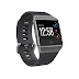 Smart Fitness Tracker : Fitbit Ionic Smartwatch, Charcoal/Smoke Gray, One Size (S & L Bands Included)