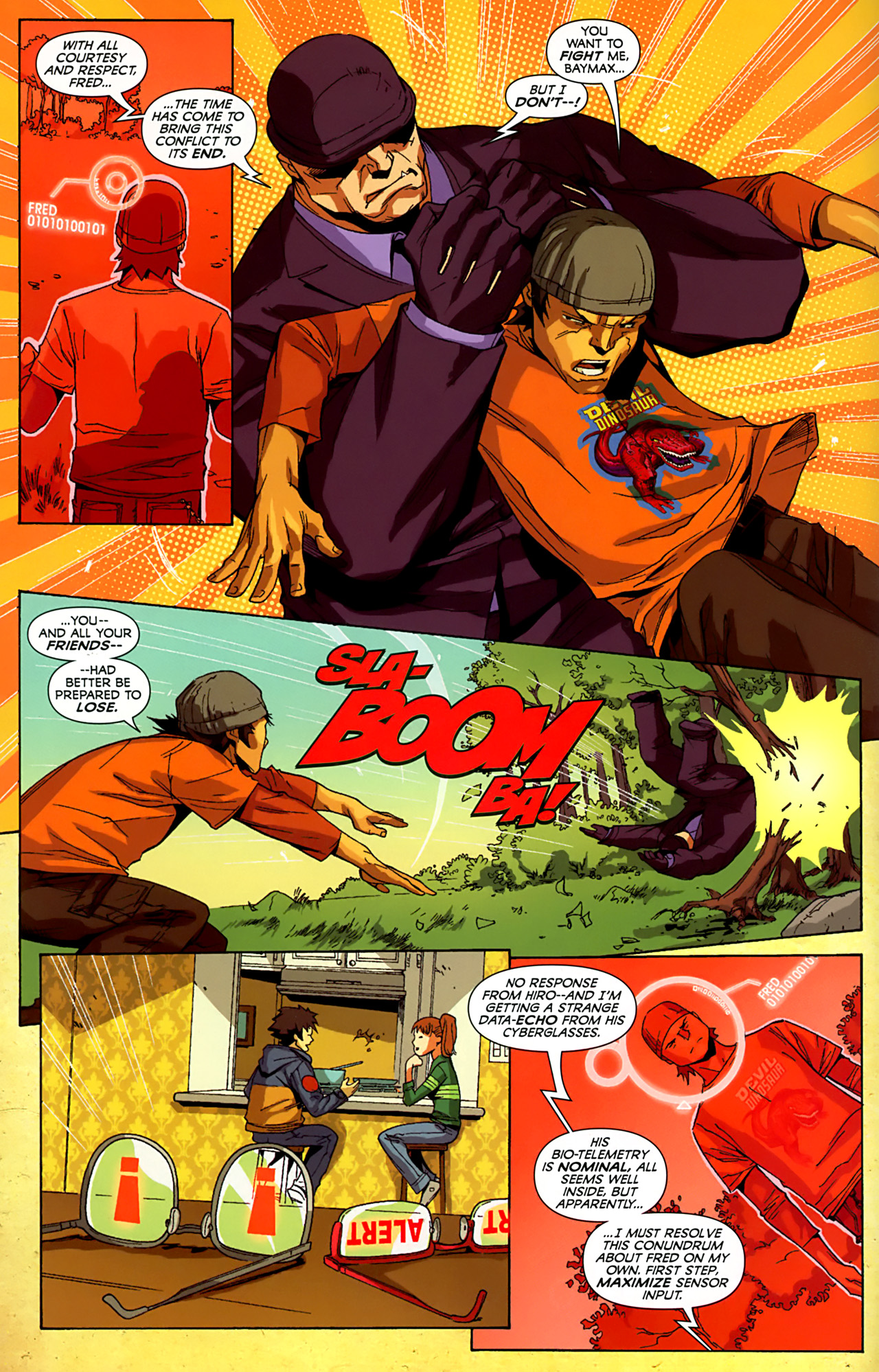 Read online Big Hero 6 (2008) comic -  Issue #2 - 10