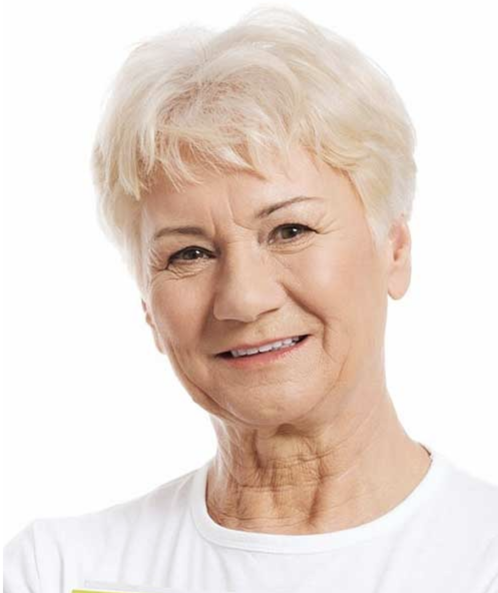 flattering short haircuts for over 60
