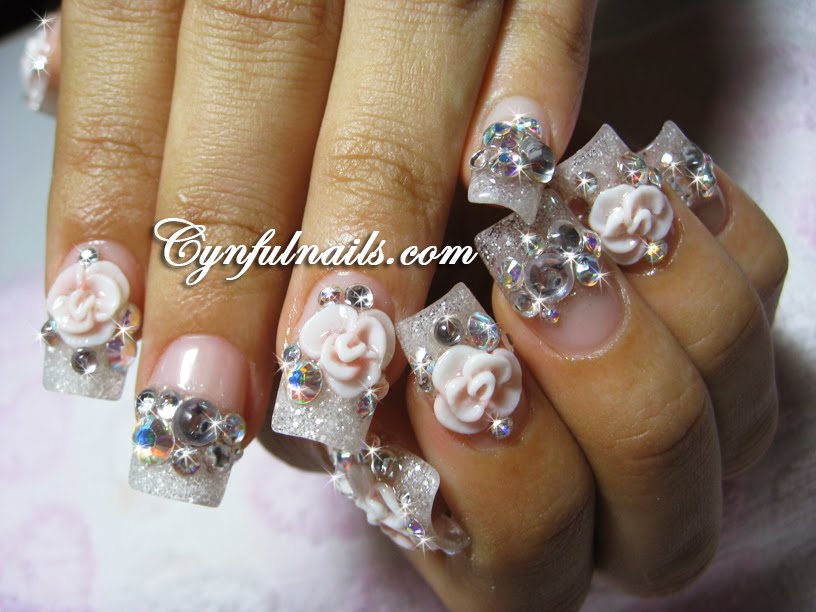 Cynful Nails: Bridal nails updated!