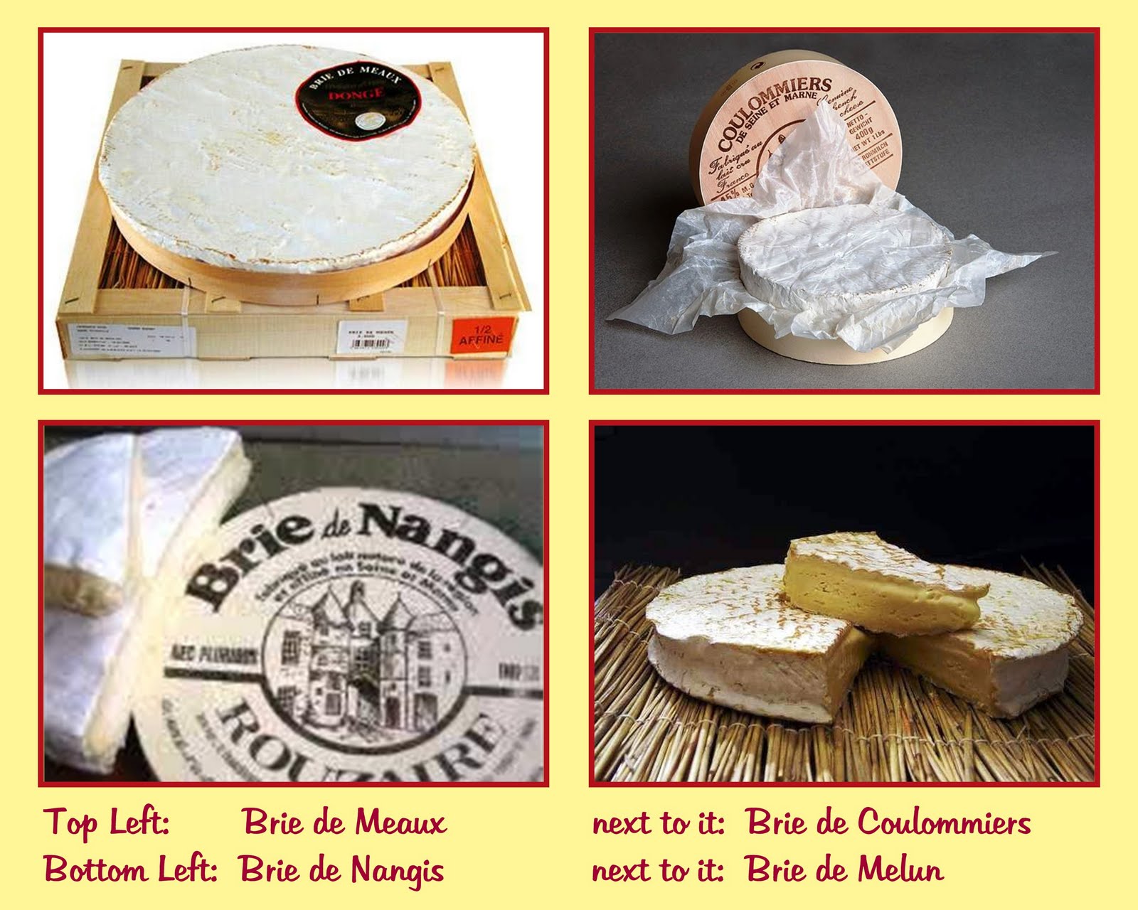 Recollections of a Vagabonde Eating Le Brie (cheese) while in La Brie